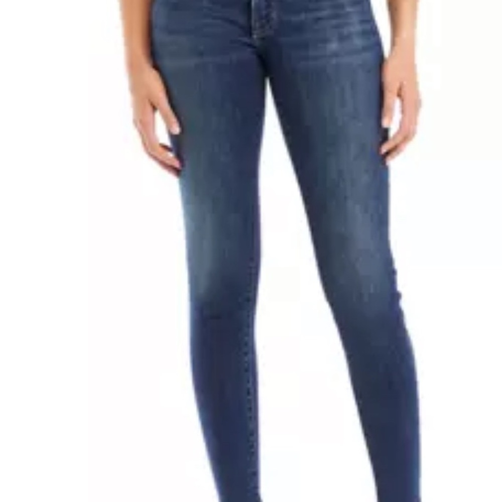 Lucky Brand Ava Blue Skinny Jeans with Stretch Fit